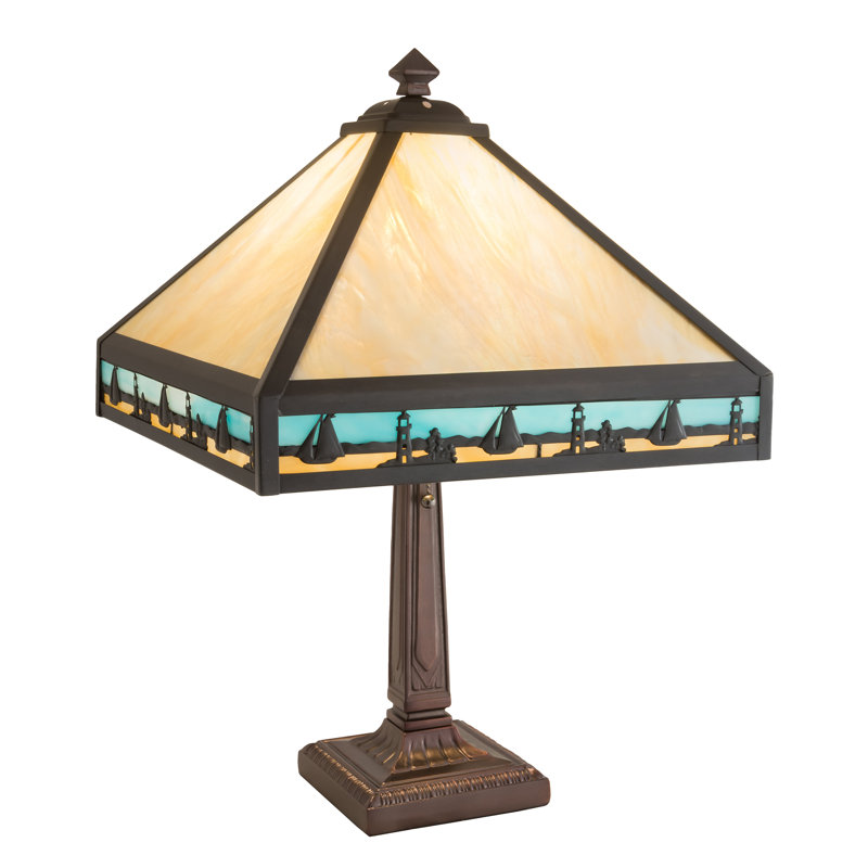 22" High Sailboat Mission Table Lamp