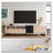 TV Stand for 80'' TV with Double Storage Space, Media Console Table-1703475616