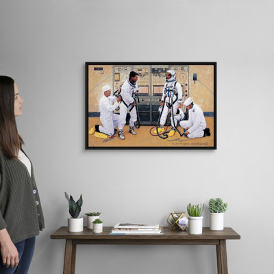«The Longest Step», art mural sur toile