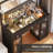 3-Drawer Makeup Vanity Desk with 43" Big Mirror, LED Light Strips & Charging Station – Modern Makeup Dresser with Storage Cabinets-1998170807