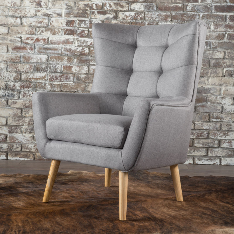  Fauteuil club, Gris