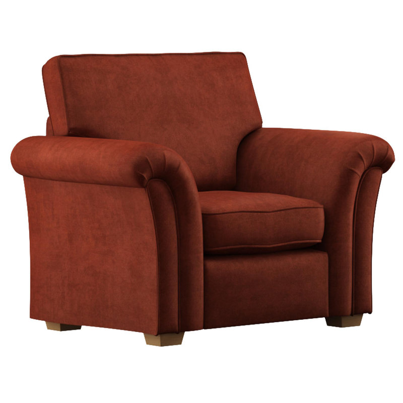Upholstered Armchair, Marmalade