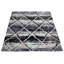 Tapis bleu / ivoire Stigall-1407720667