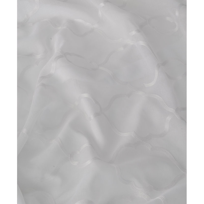Paire de rideaux semi-transparents avec œillets Brigit, Or, l 50 po x L 95 po