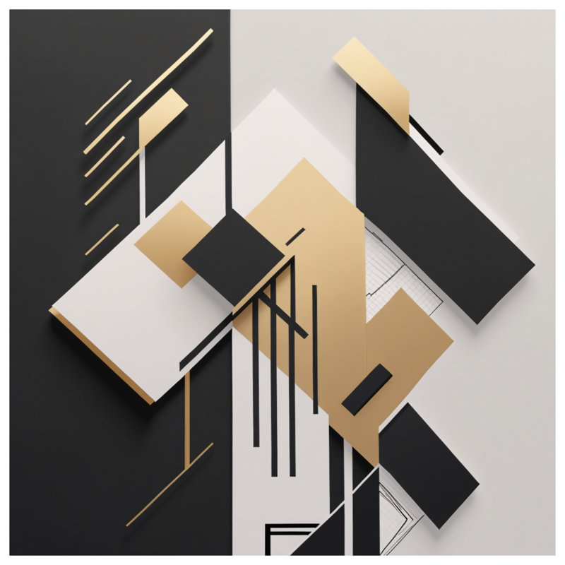 Rideaux géométriques superposés à motifs géométriques superposés - 1 panneau, 50 po x 92 po - 1 panneau, Transparent