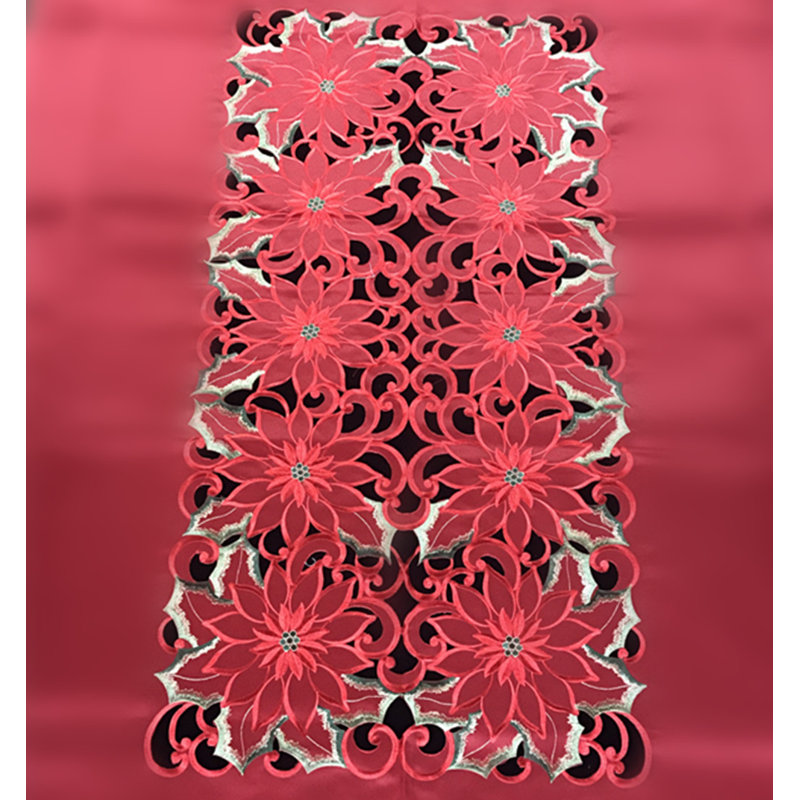 Nappe floral cassidee, L 90 po x l 68 po