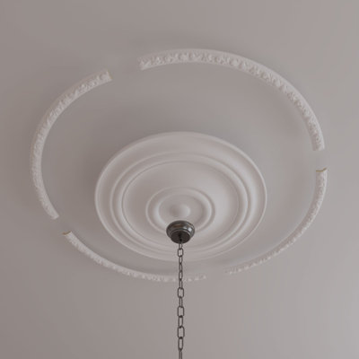 Ensemble d'anneaux de plafond 49 po x 49 1/4 po x P 45 po x P 7/8 po