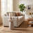 Solid Wood Top End Table-1063308611