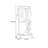 Modern Rolling Coat Rack Stand-500114701
