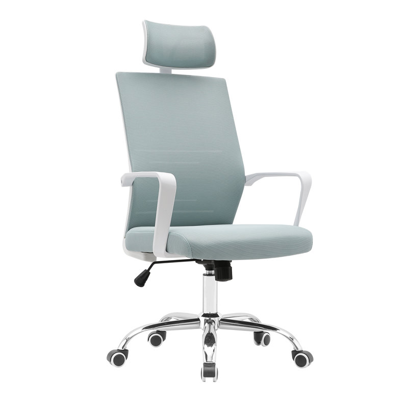 Chaise de travail en filet Johnathon, Bleu