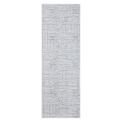 Washable Runner Rug 2x6 Modern Abstract Hallway Runner Non Slip, Low Pile Thin Foldable Entryway Rug, Soft Non Shedding Indoor Printed Mat for Kitchen Laundry, Orange
