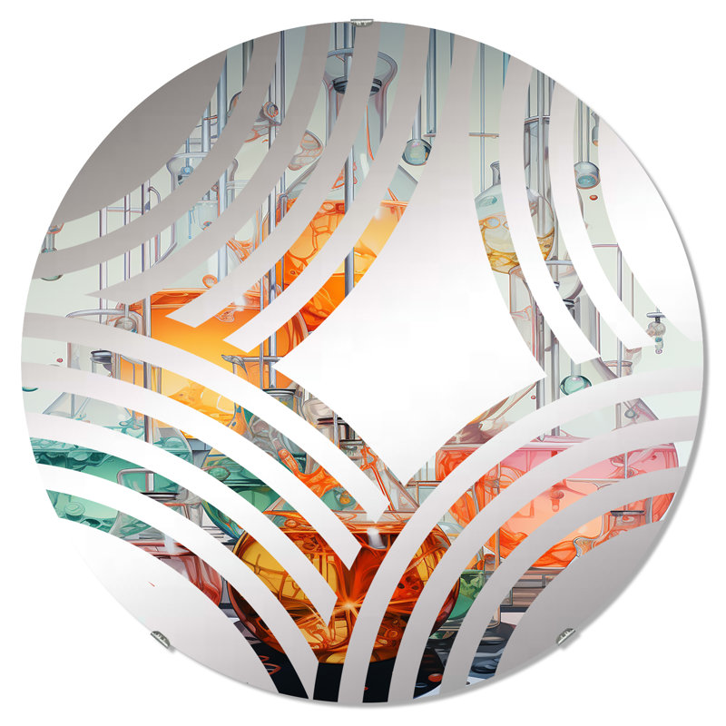 Jaderius Circle Mirror, 23.6" x 23.6"