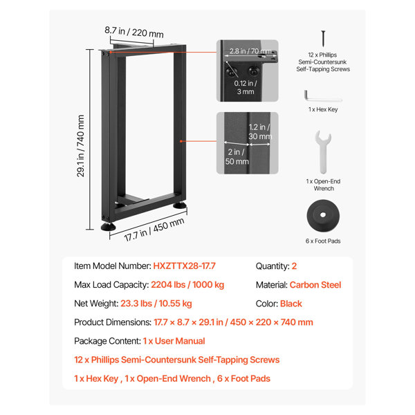 Product Dimensions