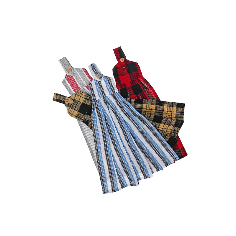 Cotton Plaid Waffle Tea Towel Kitchen Towel