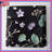 Purple Floral Composition Quilted Bedspread All Sizes-126079593