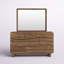 Commode 6 tiroirs avec miroir Hiram