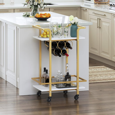 Metal Bar Cart