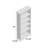 Vilnius Lou 79.04" H x 37.9" W Standard Bookcase