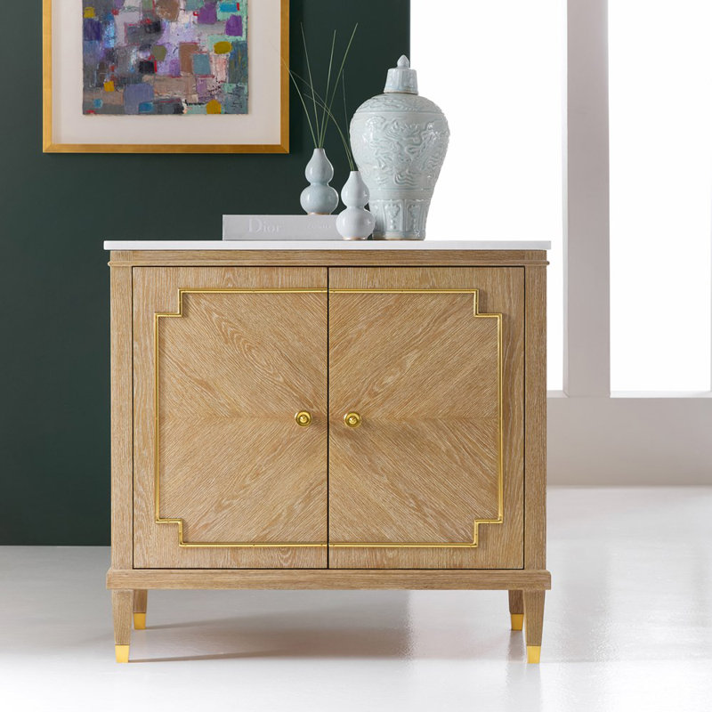 Modern History Accent Cabinet