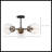Breit Glass Semi Flush Mount-966421203