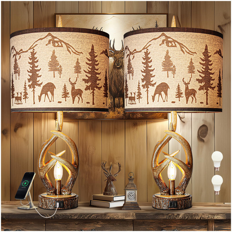 Lampe de table Kallas USB