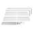 Bledi Metal Free Standing Magazine Rack