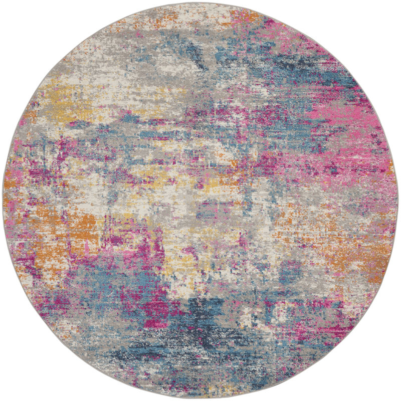 Indoor Rug, Round 5'3"