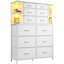 Commode 12 tiroirs avec lumières DEL-2114890479