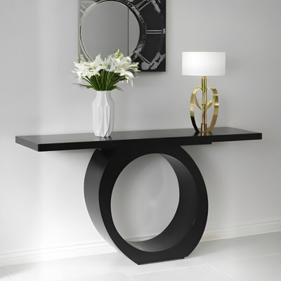 Italian light luxury modern simple console table