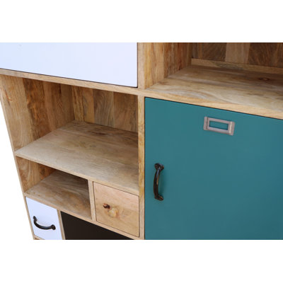 Petekar 180cm H x 90cm W Wood Standard Bookcase