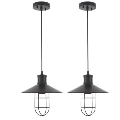 Carlos 2 - Light Black Single Pendant