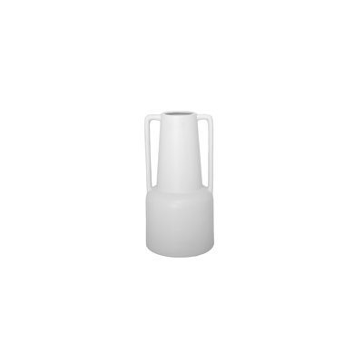 Ceramic Vase Matte Finish White