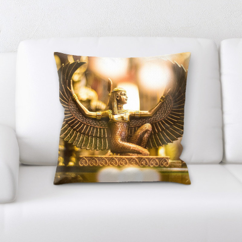 Coussin statue