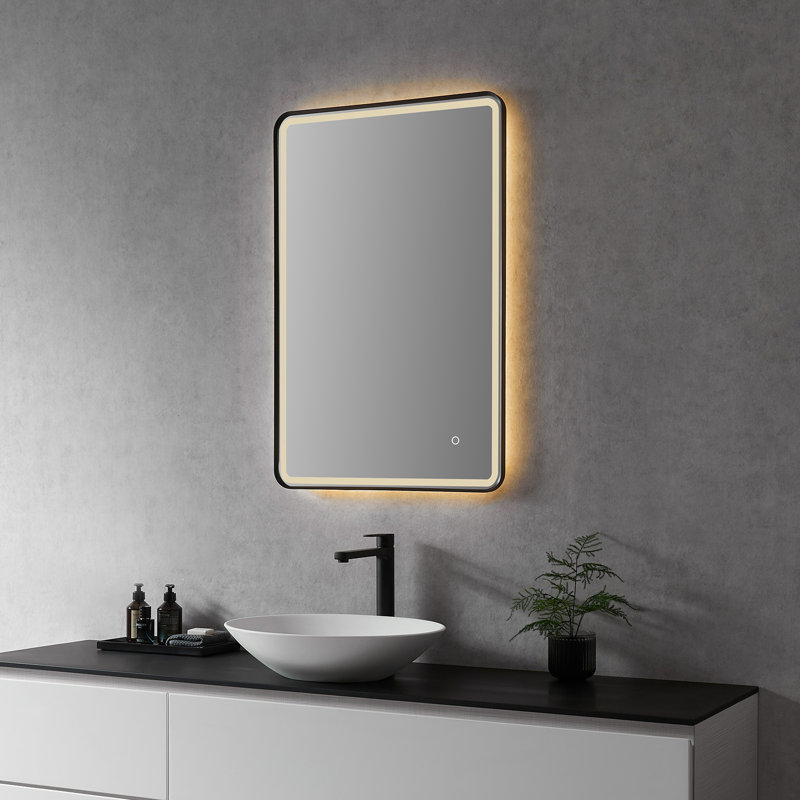 Miroir Viaggi, Noir, 30 po x 48 po