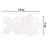 Argile Star with Cross 7 In. X 14 In. Porcelain Floor And Wall Tile Kit-99026668