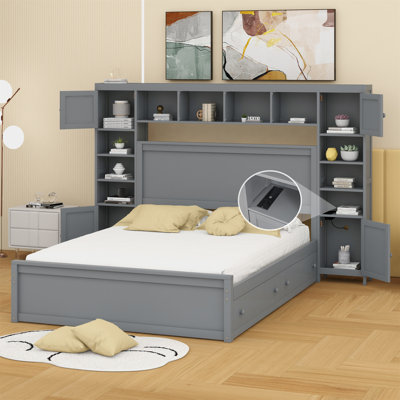 Avanicole Bookcase Bed