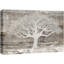 «Grunge White Forest Tree Silhouette Nature Landscape Botanical Floral», reproduction sur toile-94423418-94423419