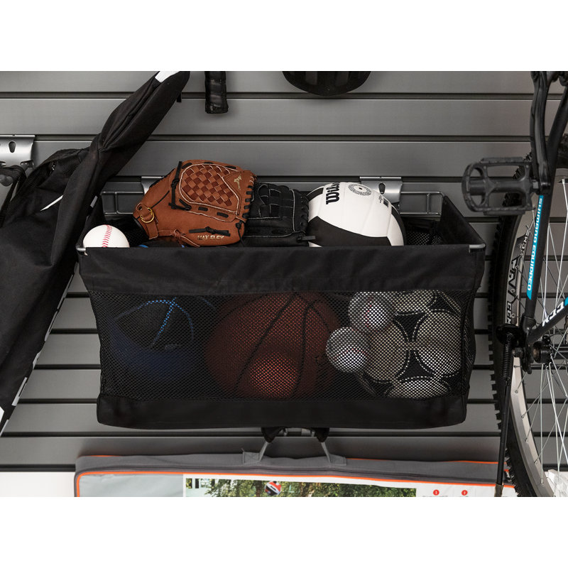 Silver Steel and Plastic Sports Slatwall Hook Kit