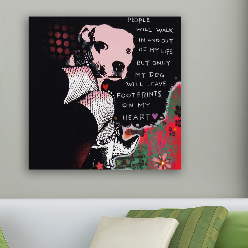 «Girl Best Friend» par Kuhnhenn, impression, H 16 po x l 16 po x P 0,125 po, Sans cadre, Pas de tapis