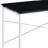Black And Bedroom Work Desk - Contemporary Design Vanity Spacious Area With Detail