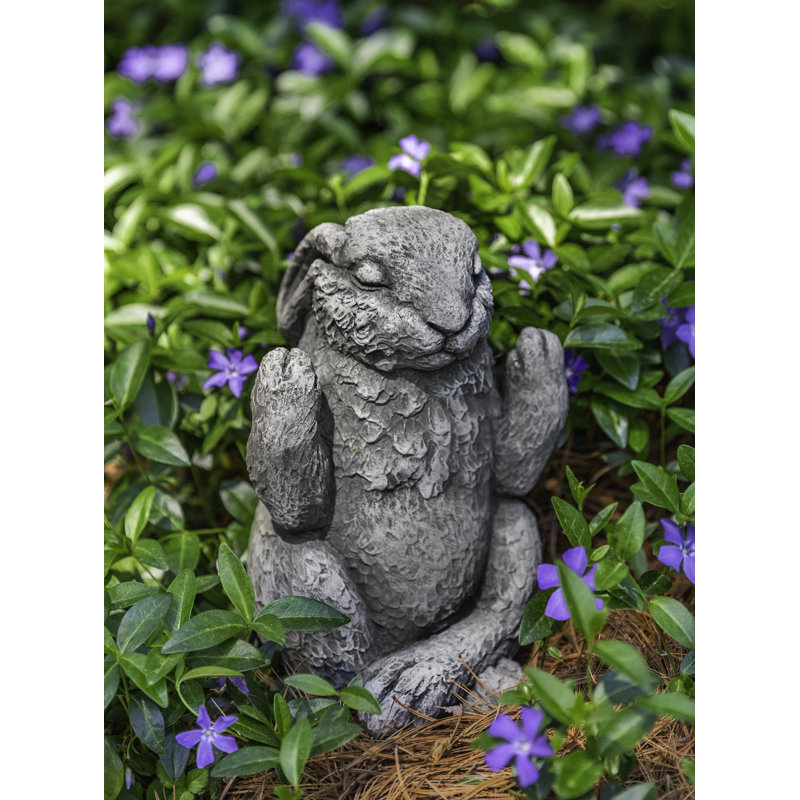 Lapin méditation, Pierre grise