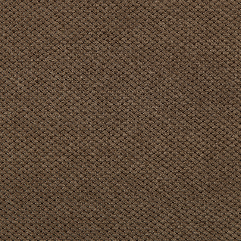 Canapé et méridienne réversible en microfibre / microsuède de 117 po Giovanny, Caramel truffe