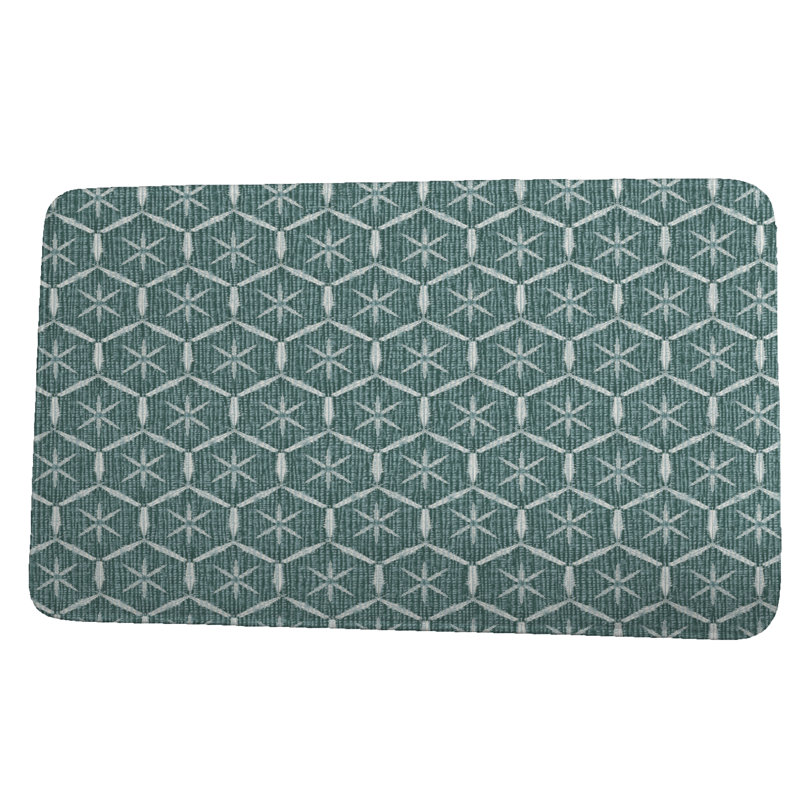 Tapis de bain Hickman, l 24 po x L 36 po, Vert