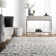 Ruiz Modern Leopard Print Performance Grey Rug