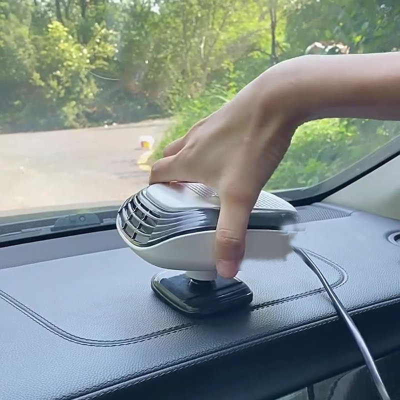 Car Car Car Car Winter Interior Speed Heating 24V Heating Fan Defogging Heating, White