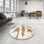 Tapis abstrait moderne 834-520768012