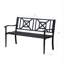 Banc de jardin en métal Nazarria