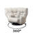 Adjustable Head And Waist Game Chair, 360 Degree Rotatable Sofa For Living Room, Comfortable Lounge And Leisure Chair