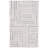 Nedin Hand Tufted Pet Yarn/Wool/Cotton Striped Rug in Blue/Ivory-1636969497