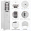Garde-manger de 63,8 po Rindham, garde-manger, armoire de cuisine haute, armoire de rangement-291034975